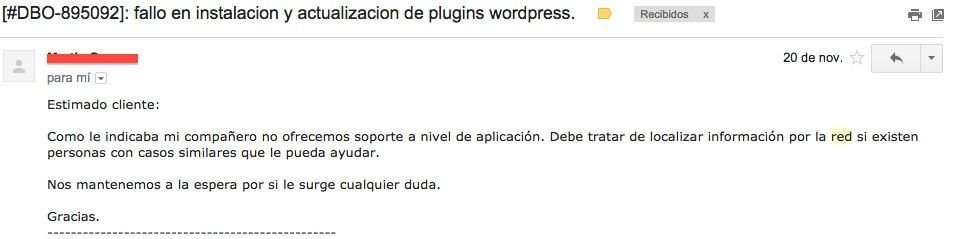 segundo correo del falso ilimitado deredcoruna